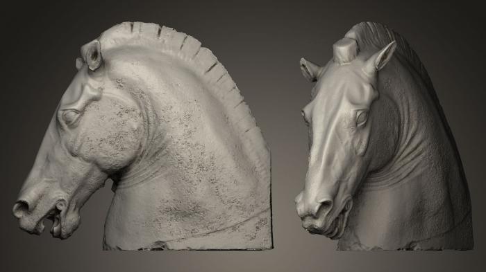 Masks and muzzles of animals (MSKJ_0020) 3D model for CNC machine